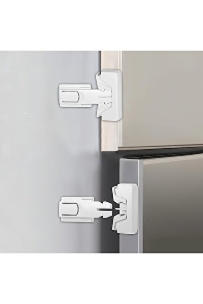 Arabest 2 Pcs Child Proof Refrigerator Lock,Automatically Lock While Closing ...