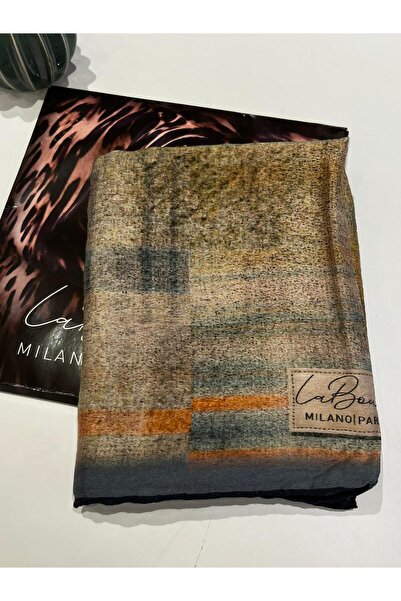 La Boutique Eşarp Güz Yaz Serinliği Organik Desenli Şal