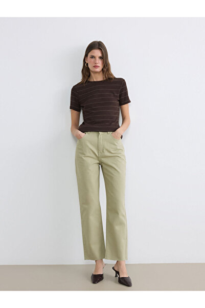 LC Waikiki Sparkling Choices from Shining Store Standard Fit Women's Gabardin...