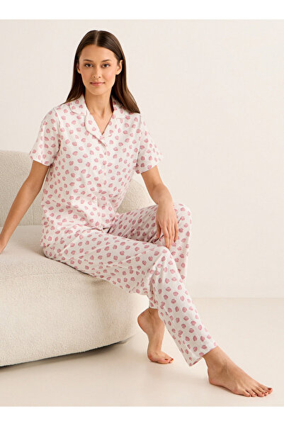 FAV Pyjama Set Button-Down Shirt and Pants