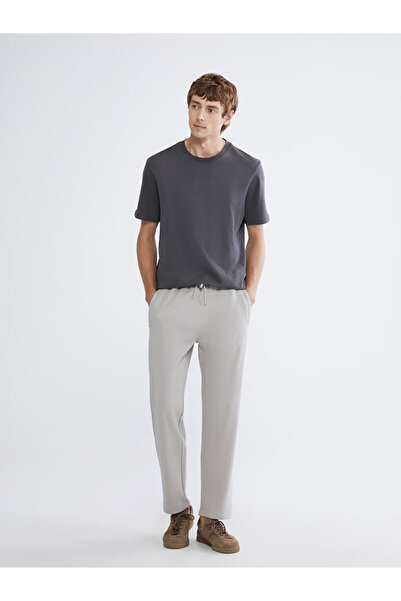 LC Waikiki Southblue Gray Standard Fit Men's Sweatpants