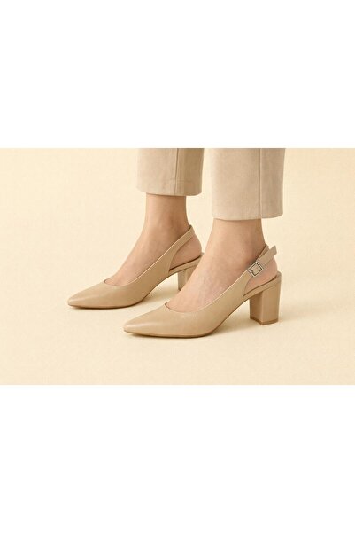 TRENDYSHOSE 7003 Comfortable Block Heel Comfortable Fit Women's Shoes