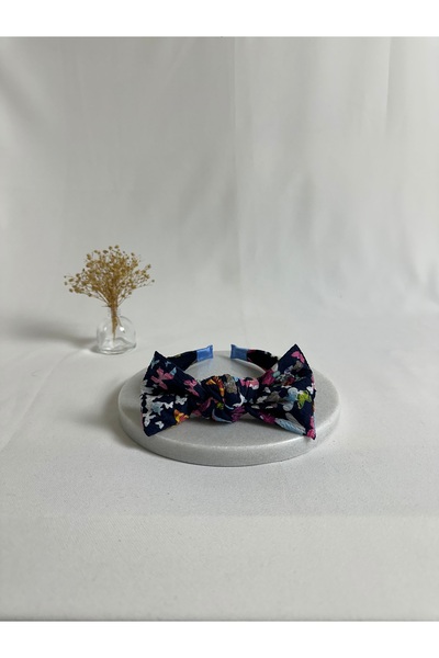 MegssStore Patterned Bow Crown Hair Band