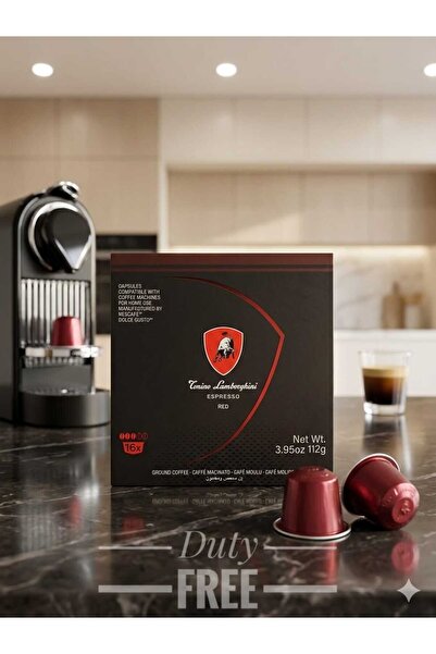 hijazigroup Tonino Lamborghini Red Blend - Capsules "Dolce Gusto" 112Gr