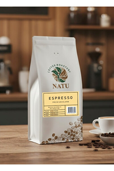 Natu Coffee Espresso Premium Blend 250 gr-%100 Arabica-Çekirdek