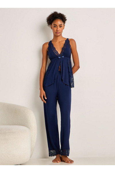 FAV طقم بيجاما حمالات رفيعة رفيعة وبيجامة