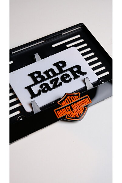 BnP LAZER Harley Pleksi Motor Plakalık