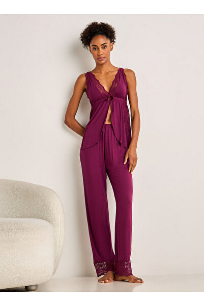 FAV Pyjama Set Spaghetti Strap Top and Pyjama