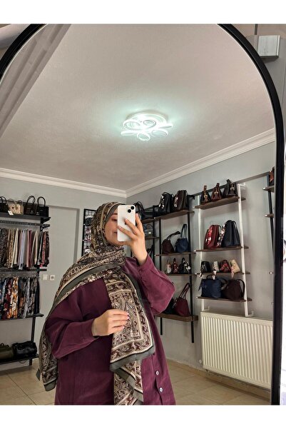 Mısırlı SATEN İPEK ŞAL