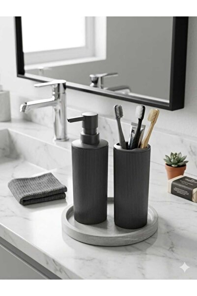 İndecor Houseware Suport pentru săpun și periuță de dinți Liza Modern - Set d...