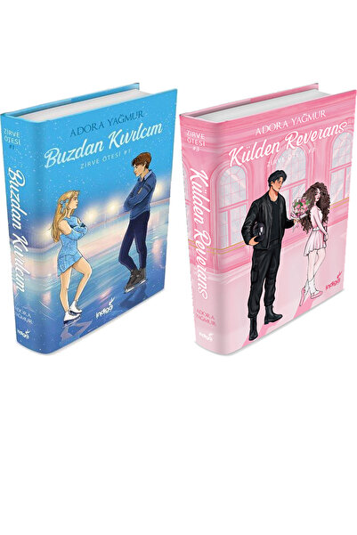 İndigo Kitap Buzdan Kıvılcım Ciltli ve Külden Reverans Ciltli (Adora Yağmur) ...