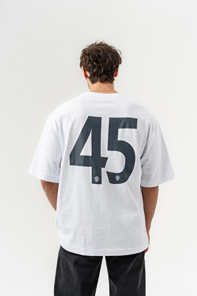 go gang own Osi 45 Crew Neck Jersey Oversized T-Shirt