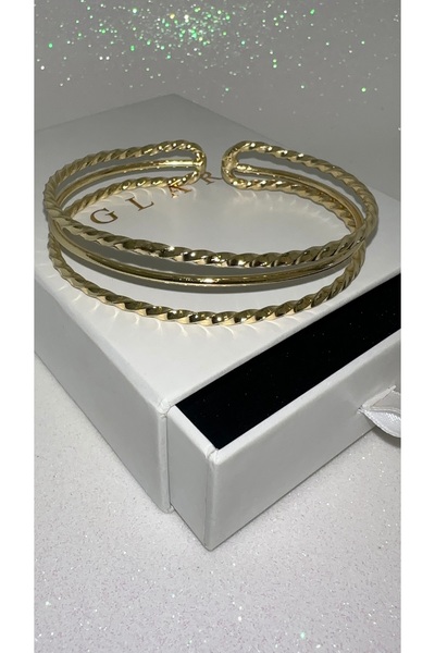 GLARE JEWELRY CO Basic Modeli Çoklu Görünüm Pinterest Paslanmaz Çelik Kelepçe...