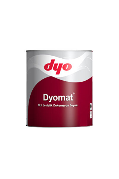 Dyo Dyomat Mat Sentetik Boya Beyaz 2.5 Lt.