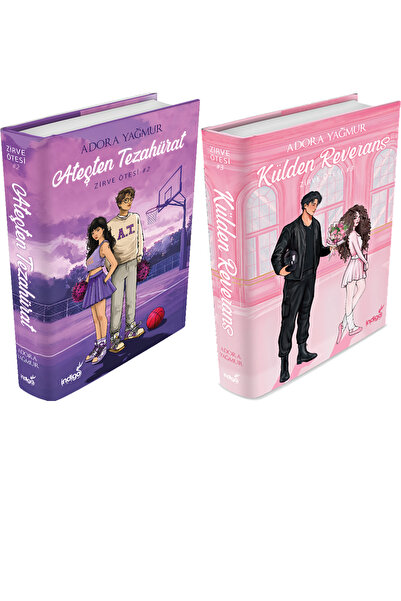 İndigo Kitap Ateşten Tezahürat Ciltli ve Külden Reverans Ciltli (Adora Yağmur...