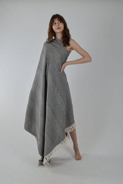 REİNA TEKS 90x180 Țesătură de muselină colorată Peshtemal bumbac bucată (1 bu...