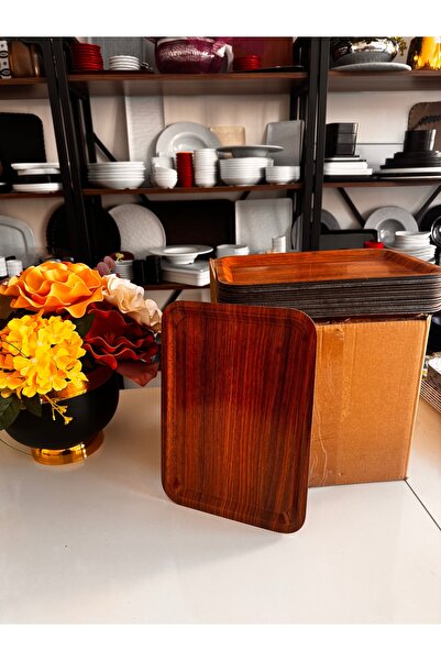 BARITCIOGLU Wooden Tray 5 Pieces 34 X 24cm