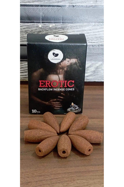 Layansaa 10 Adet Geri Akış Tütsü Erotic Kokulu