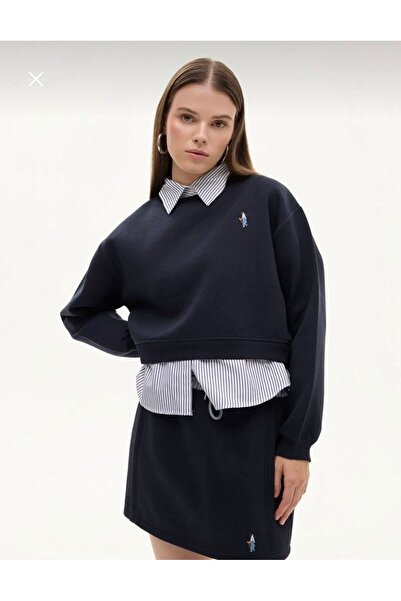 Quzu KADIN GİYİM GÖMLEKLİ SWEAT