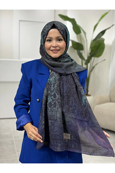 La Boutique Eşarp Güz Yaz Serinliği Organik Batik Desenli Şal