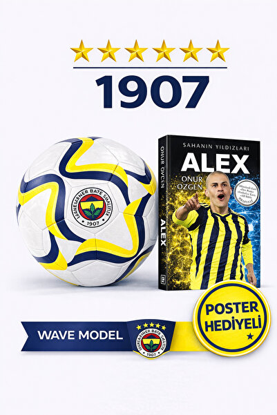 Fenerbahçe Wave Futbol Topu Yeni Sezon Modeli – Alex Kitabı ve Poster Hediyeli