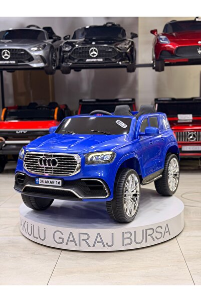 Akar AUDİ AKÜLÜ ARABA 0-6 YAŞ ÖZEL PLAKA HEDİYE