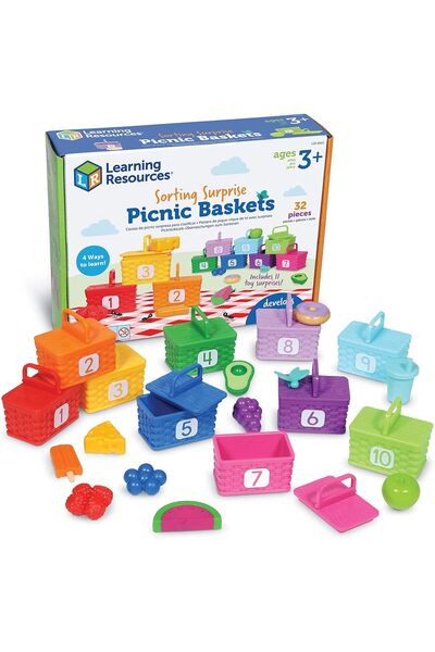 Learning Resources Sorting Surprise Picnic Baskets