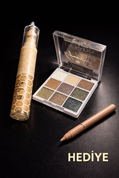 bombshop8 ROSE KAPATICI & HIGHLIGHTER + USHAS FAR PALETİ