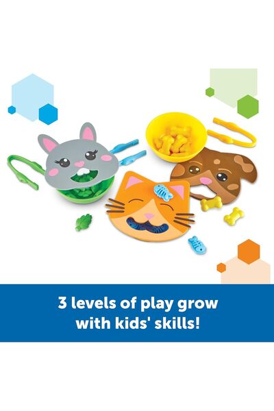 Learning Resources Fine Motor Feeding Friends, 39 Pieces, Ages 3+, Toddler To...