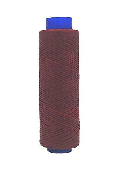 srtfootcare AKR Bordo 008 Yassı Mumlu İp 0,5mmx100mt Mumlu Iplik Takı Deri Ho...