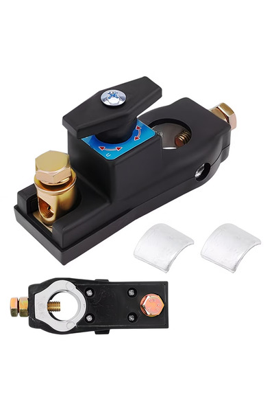 Powermaster PM28786 Akü Şarteli Kutup Başı Kesici 12V/24V Uyumlu Çevirmeli Ak...