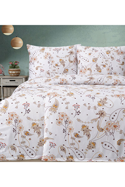 NazeninHome Ranforce 100% Cotton Single Bed Sheet Set of 2 (2 Pieces) Bed She...