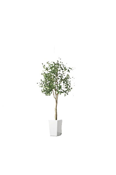 Lifetree Media Artificial plastic olive tree in pot 120 cm