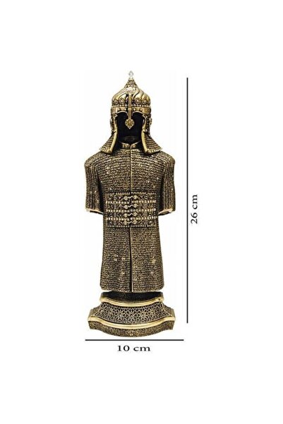 Genel Markalar Cevşen-ül Kebir Ayetli Osmanlı Zırhlı Biblo Hediyelik Cevşen B...
