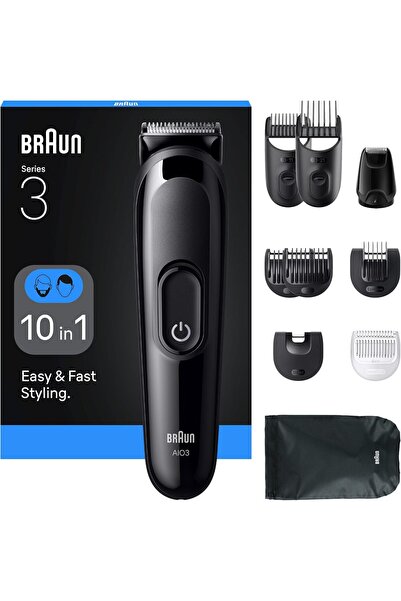 Braun ماكينة حلاقة الشعر المتكاملة من السلسلة 3 AIO3560