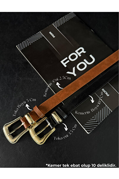 Fiori Bridge Buckle End Suit Women's Trouser Belt, Jacket Belt, Dress Belt, S...