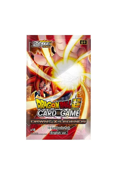 BANDAI Dragon Ball Super Card Game Dawn of the Z-Legends Booster Pack