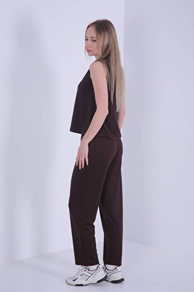 Veni Life Γυναικείο σετ δύο τεμαχίων Oysho ελαστικό ύφασμα με αμάνικο εσώρουχο