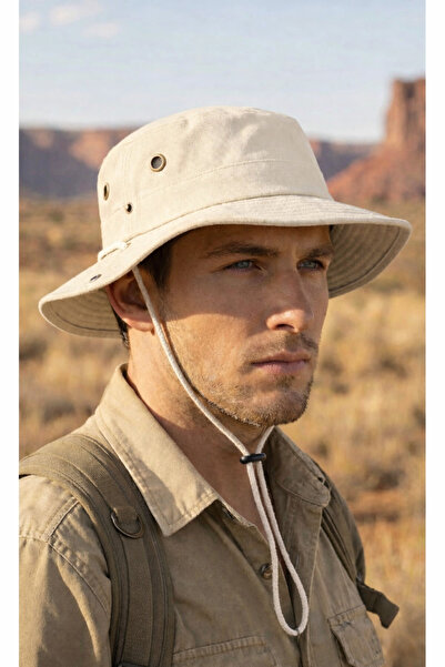 moda nokta Pălărie de safari de lux kanvars