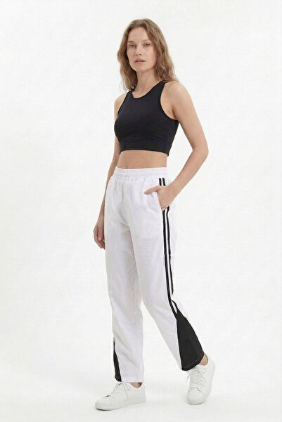 Rays 1604 Trening cu benzi laterale din elastic, alb