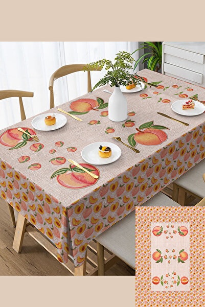 MonoHome Față de masă cu fructe Design digital 5D - Tesatura fără încordare P...