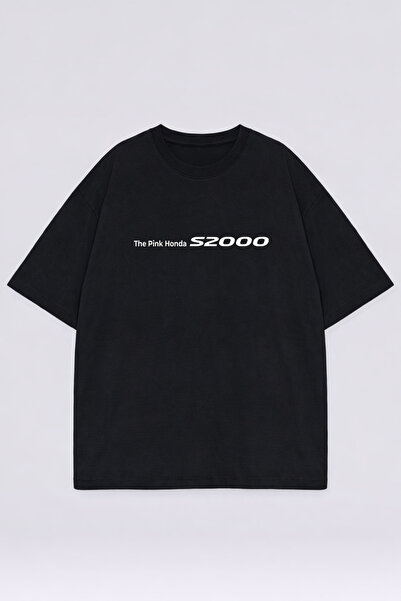 VODEXA Tricou oversize pentru bărbați SUKI, imprimat, 100% bumbac, croială co...