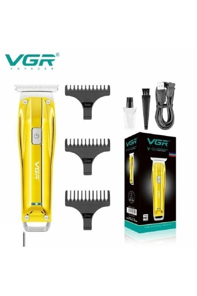 VGR ماكينة الحلاقة الاحترافية V-955 – لمسة ذهبية لحلاقة مثالية وتحديد رائع!