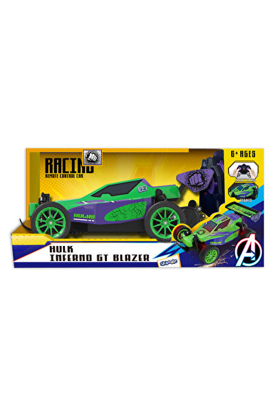 Marvel Hulk Inferno GT Blazer 2.4 GHz RC Car - Full Function with Light - Ages 6+
