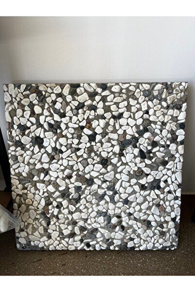 ERG Peyzaj AÇIK GRİ ÇAKIL TAŞLI SERT ZEMİN DÖŞEME/ADIM TAŞI