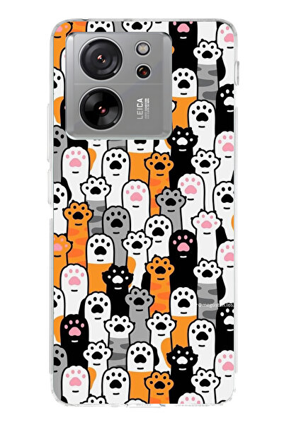 lelia حافظة هاتف شفافة متوافقة مع Mi 13T مطبوع |   مجموعة: كاواي ميلك دريميز