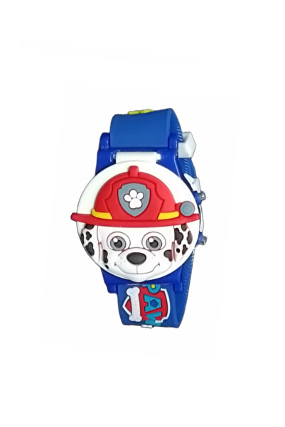 OEM Ceas pentru Copii cu Paw Patrol , Curea Silicon Albastra, Design Cartoon