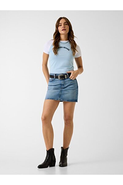 Guess Jeans Дамска тениска Boxy Fit