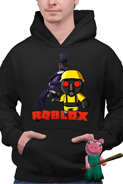 OEM Ανδρικό Φούτερ με Κουκούλα Tio Torcher Roblox Piggy