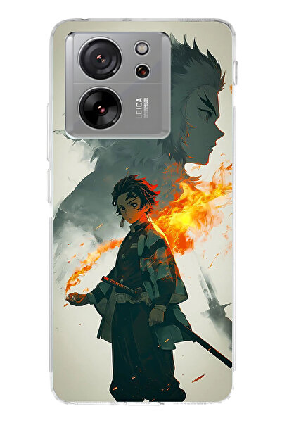 lelia حافظة هاتف شفافة متوافقة مع Mi 13T مطبوع |   المجموعة: دفتر رسم AnimeSoul